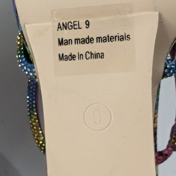 Ninety Union Rainbow Snake wedge sandals 9 - Picture 8 of 9